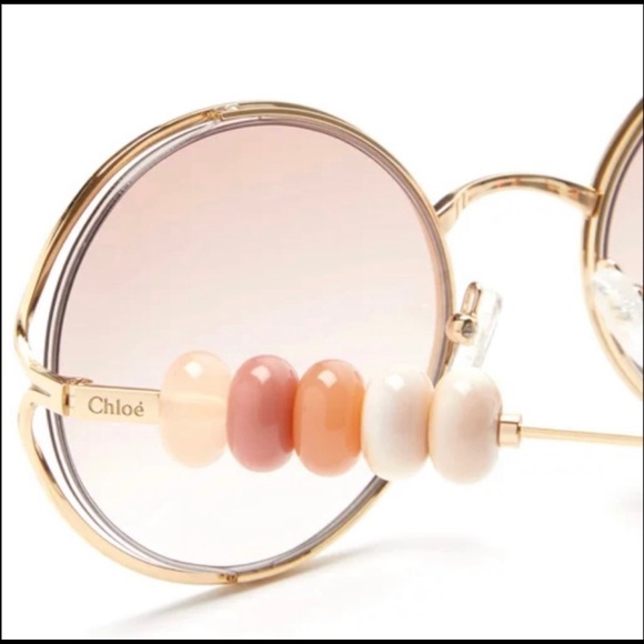 Chloe Beaded Sunglasses with case - Picture 5 of 9